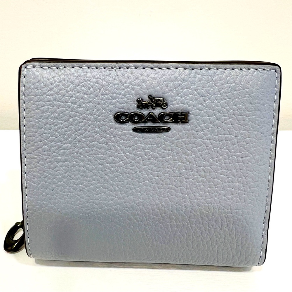 Coach Gray Snap Wallet - NWT - Picture 7 of 7